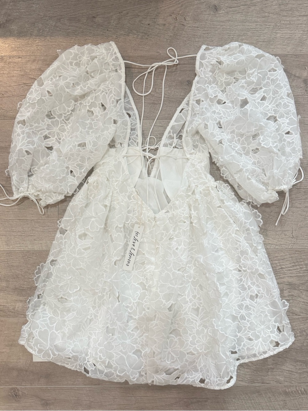 For Love & Lemons Serena Mini Dress - Picture 6 of 10